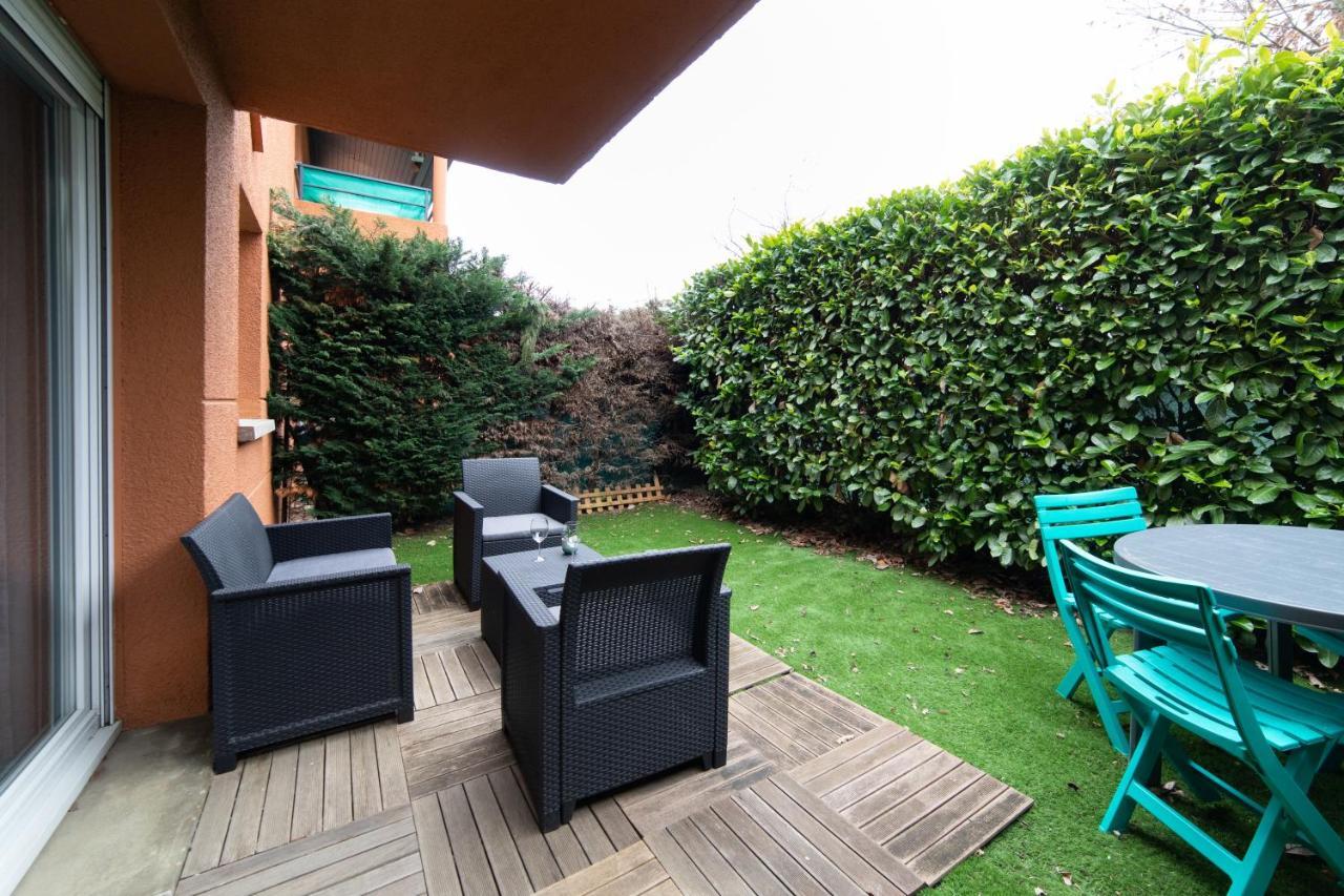 My Cozy Flat Blagnac - T2 - Free Parking - Terrasse - Jardin Apartment Exterior photo